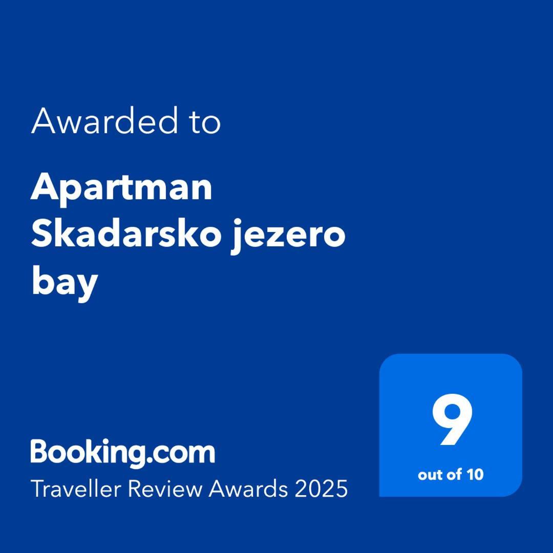 Apartman Skadarsko Jezero Bay Vranjina Dış mekan fotoğraf